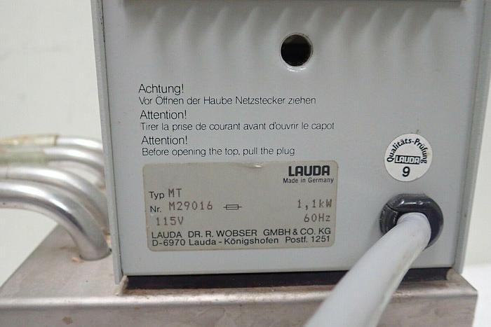 Used LAUDA Type MT Circulating Bath