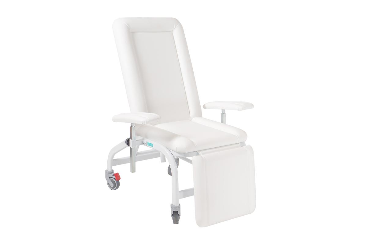 Neuf FAUTEUIL DE PRÉLÈVEMENT SYNCHRONISÉ AVEC ROUES CALDARA