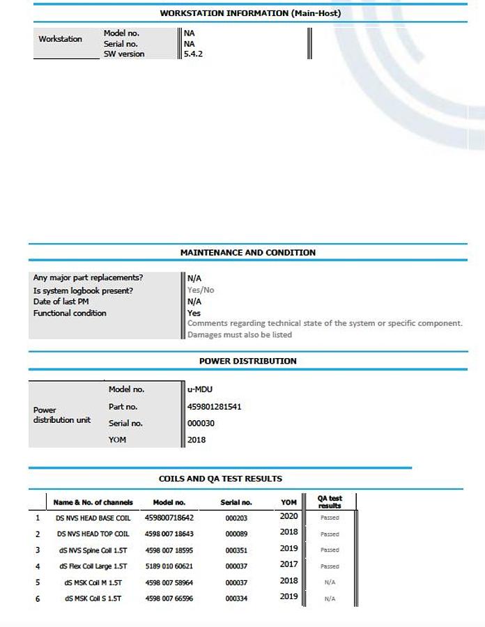 D'occasion SYSTÈME D’IRM PHILIPS Prodiva 1.5T 