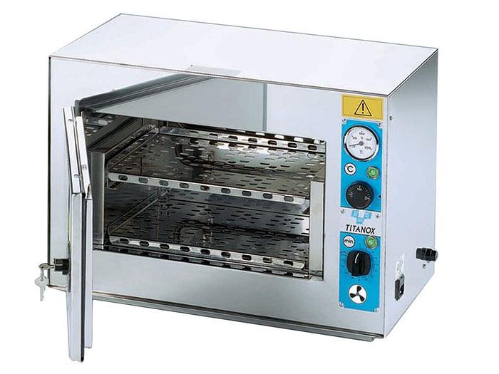 Neuf STÉRILISATEUR À AIR CHAUD TITANOX Thermoventilé 20 l