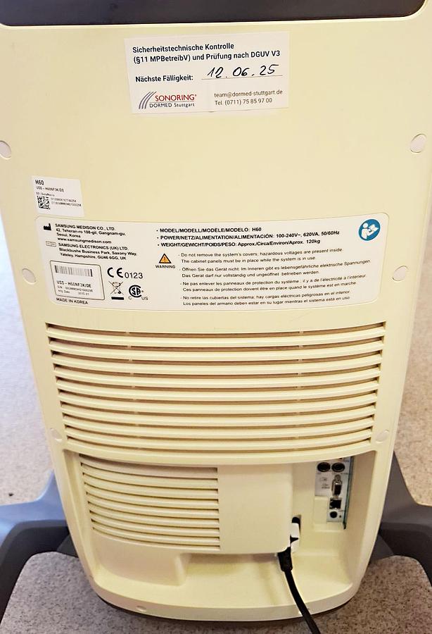 D'occasion ECHOGRAPHE SAMSUNG H60 AVEC 3 SONDES