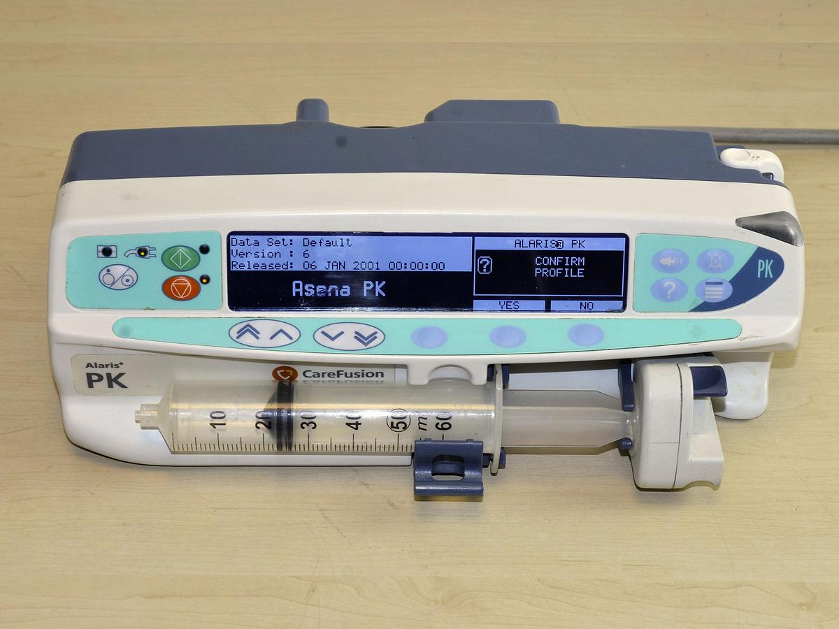 D'occasion POUSSE SERINGUE CAREFUSION ALARIS PK