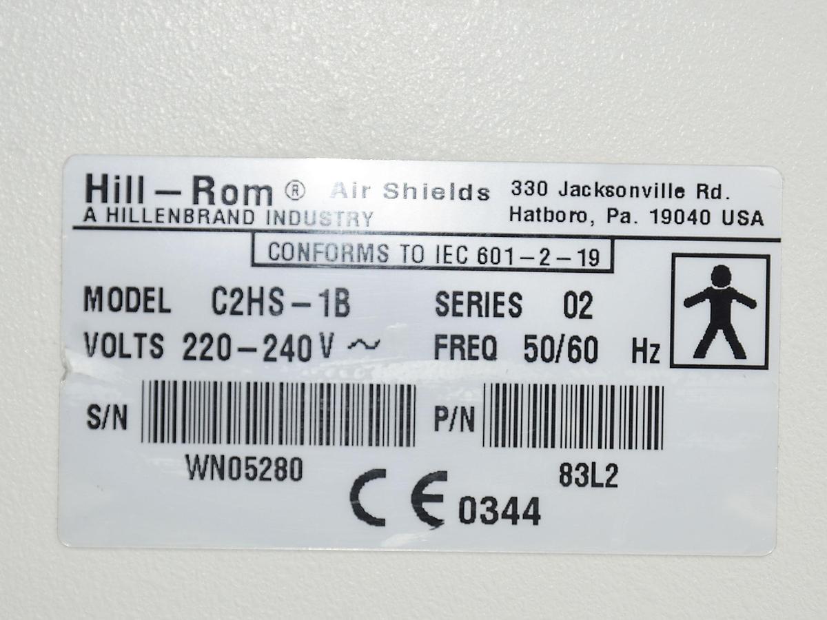 D'occasion COUVEUSE HILL ROM AIR-SHIELDS ISOLETTE C2000