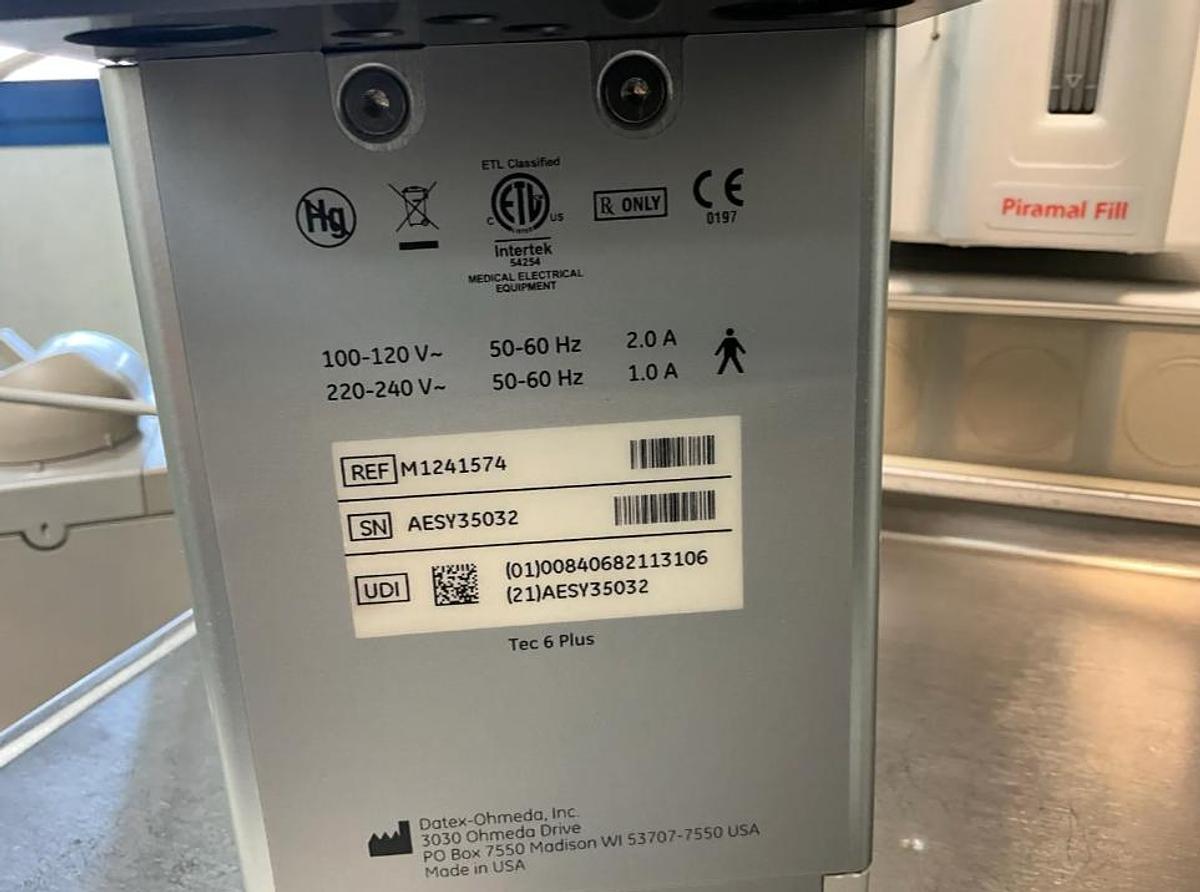 D'occasion STATION COMPLETE RESPIRATEUR D’ANESTHÉSIE MOBILE DATEX-OHMEDA AESTIVA 3000