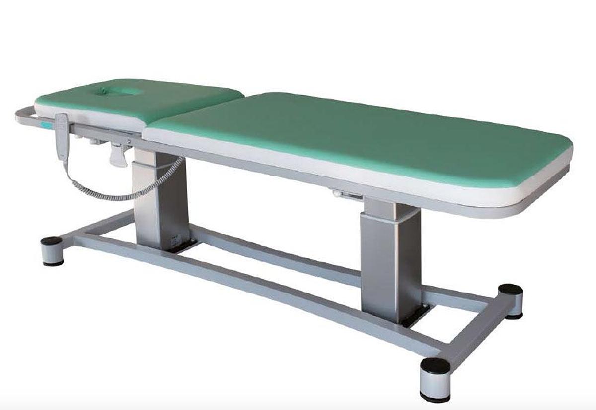 Neuf DIVAN D’EXAMEN À 1 ARTICULATION À HAUTEUR VARIABLE ELECTRIQUE CALDARA
