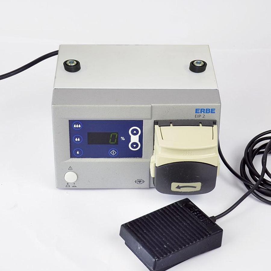 D'occasion POMPE D'IRRIGATION ERBE EIP 2 POUR INTERVENTION ENDOSCOPIQUE, FOURNI AVEC PÉDALE