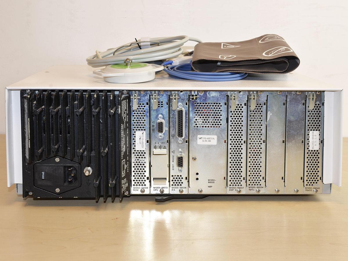 D'occasion CARDIOTOCOGRAPHE PHILIPS 50XM M1350C AVEC 2 SONDES US ET 1 SONDE TOCO