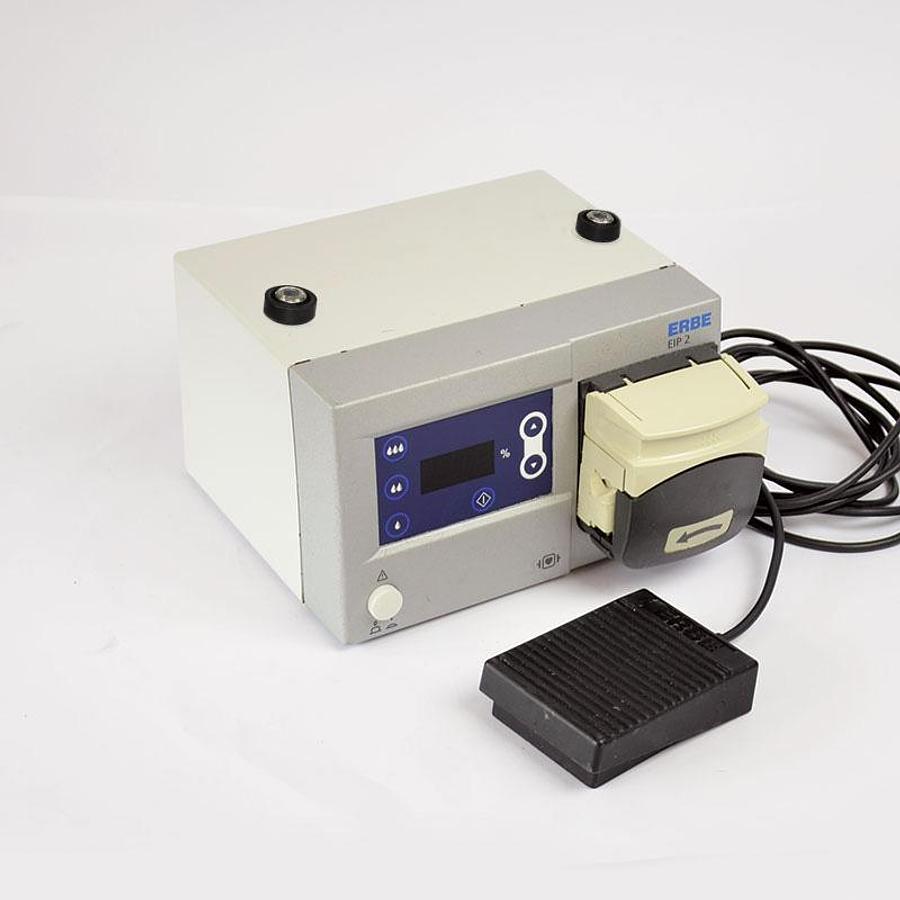 D'occasion POMPE D'IRRIGATION ERBE EIP 2 POUR INTERVENTION ENDOSCOPIQUE, FOURNI AVEC PÉDALE