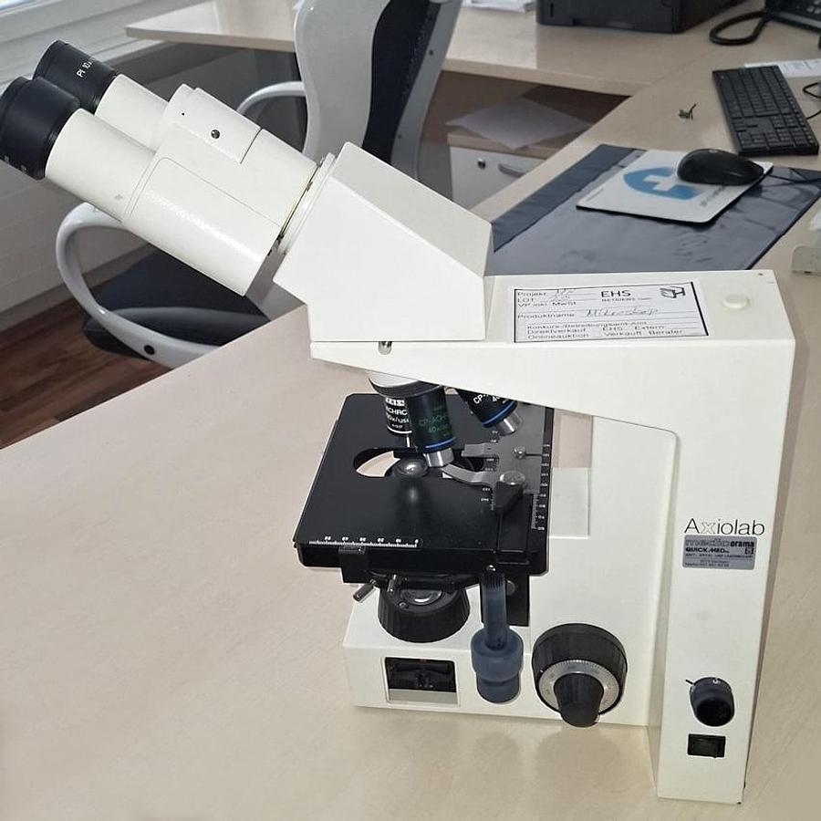 D'occasion MICROSCOPE BINOCULAIRE ZEISS AXIOLAB E Re