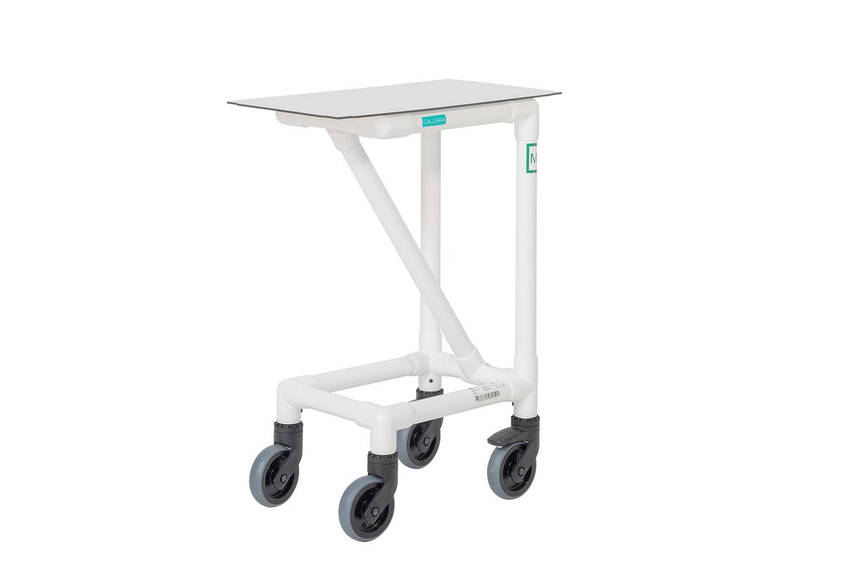 Neuf TABLE SERVEUR AMAGNÉTIQUE SUR ROULETTES CALDARA