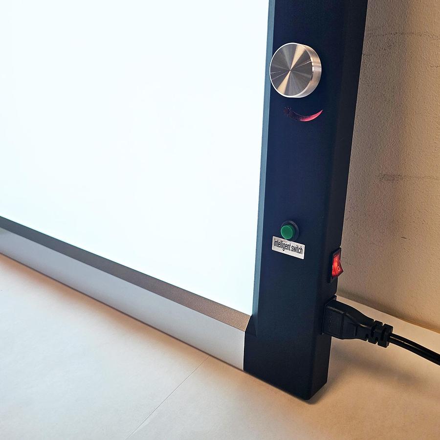 Neuf NÉGATOSCOPE 2 PLAGES ULTRA PLAT A LED