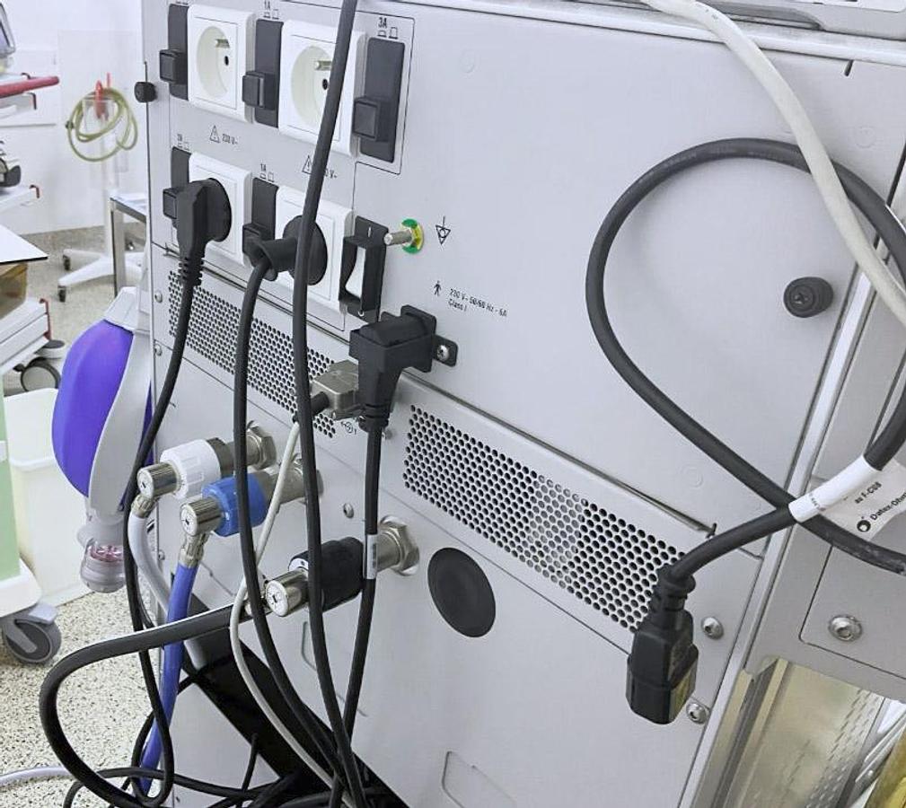 D'occasion STATION COMPLETE RESPIRATEUR D’ANESTHÉSIE MOBILE DATEX-OHMEDA AESTIVA/5 7900