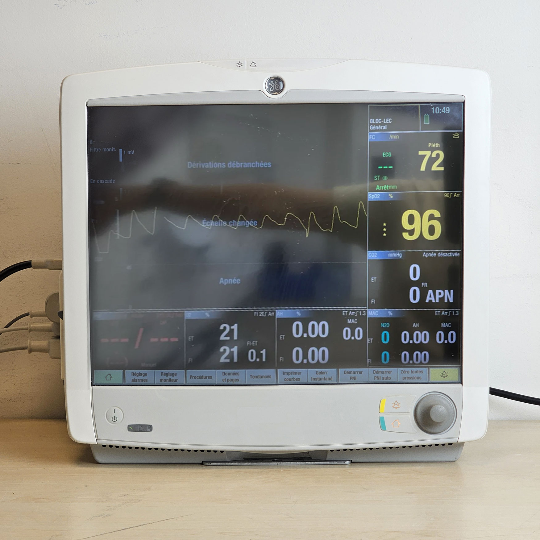 D'occasion MONITEUR GENERAL ELECTRIC CARESCAPE B650