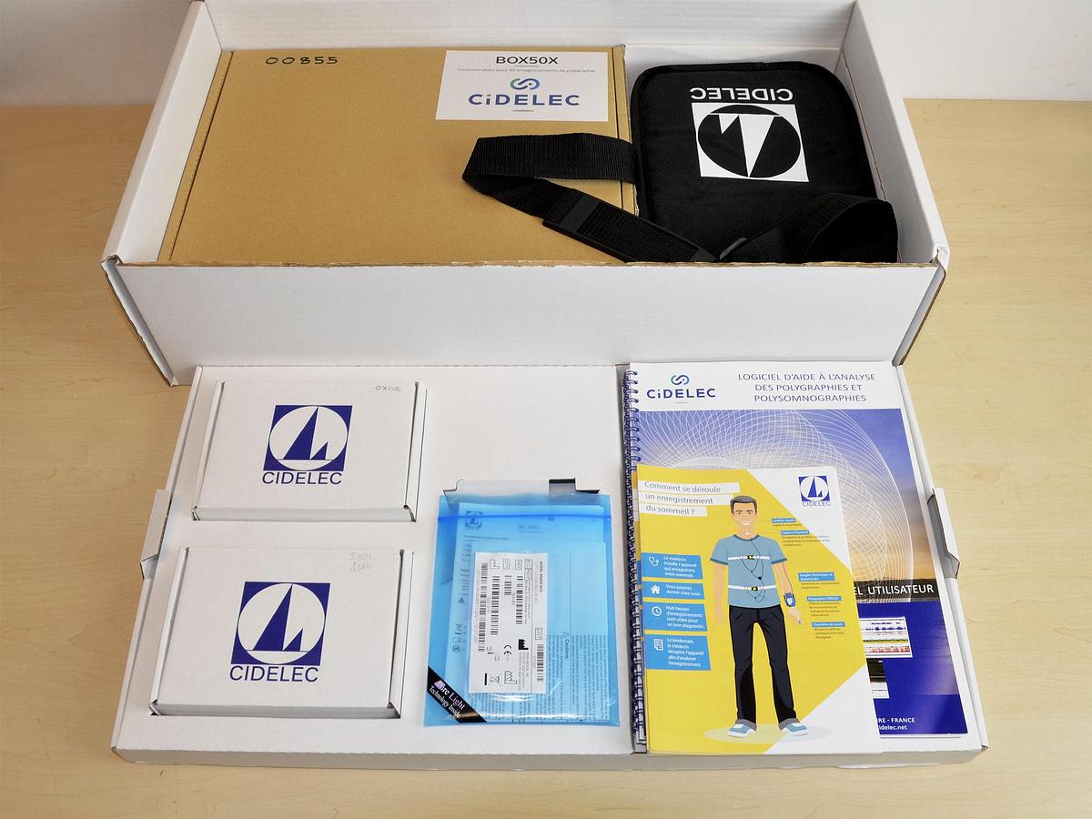 Neuf POLYGRAPHE VENTILATOIRE PORTABLE CIDELEC CID-LX