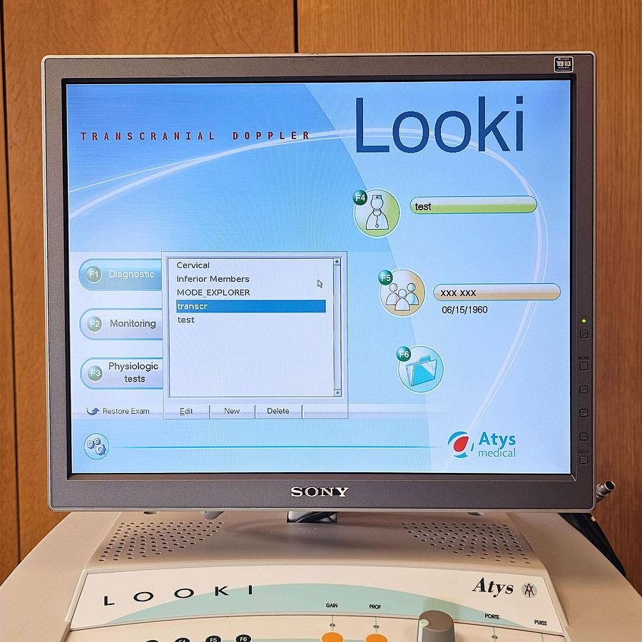 D'occasion DOPPLER TRANSCRÂNIEN ATYS MODÉLE LOOKI