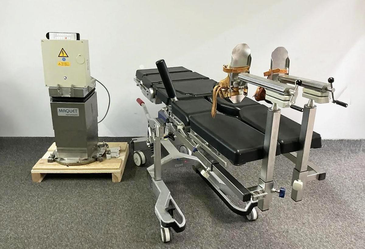 Neuf SYSTÈME COMPLET DE TABLE DE TRAVAIL MODULAIRE MAQUET ALPHAMAQUET 1150, JAMAIS UTILISÉ ET ENCORE DANS SON EMBALLAGE D'ORIGINE.