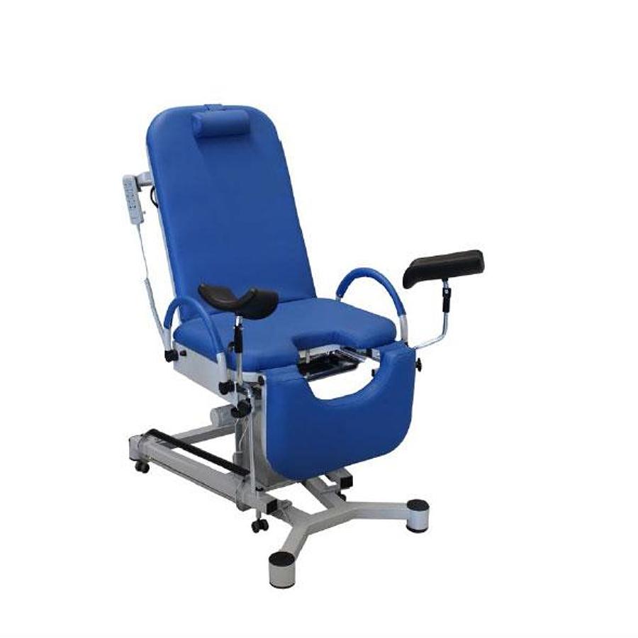 Neuf FAUTEUIL POUR EXAMENS GYNÉCOLOGIQUES AVEC 4 ACTIONNEURS CALDARA