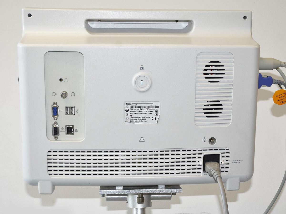 D'occasion MONITEUR PATIENT SCG-PNI-SPO2 DRAGER VISTA 120