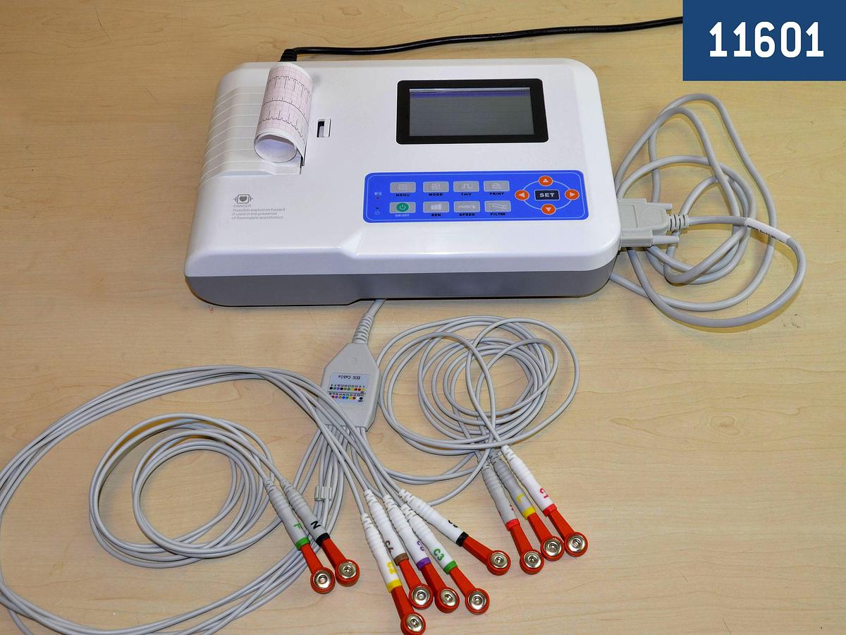 D'occasion ELECTROCARDIOGRAPHE 3 PISTES