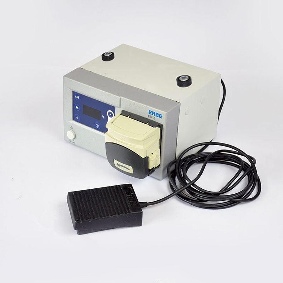 D'occasion POMPE D'IRRIGATION ERBE EIP 2 POUR INTERVENTION ENDOSCOPIQUE, FOURNI AVEC PÉDALE