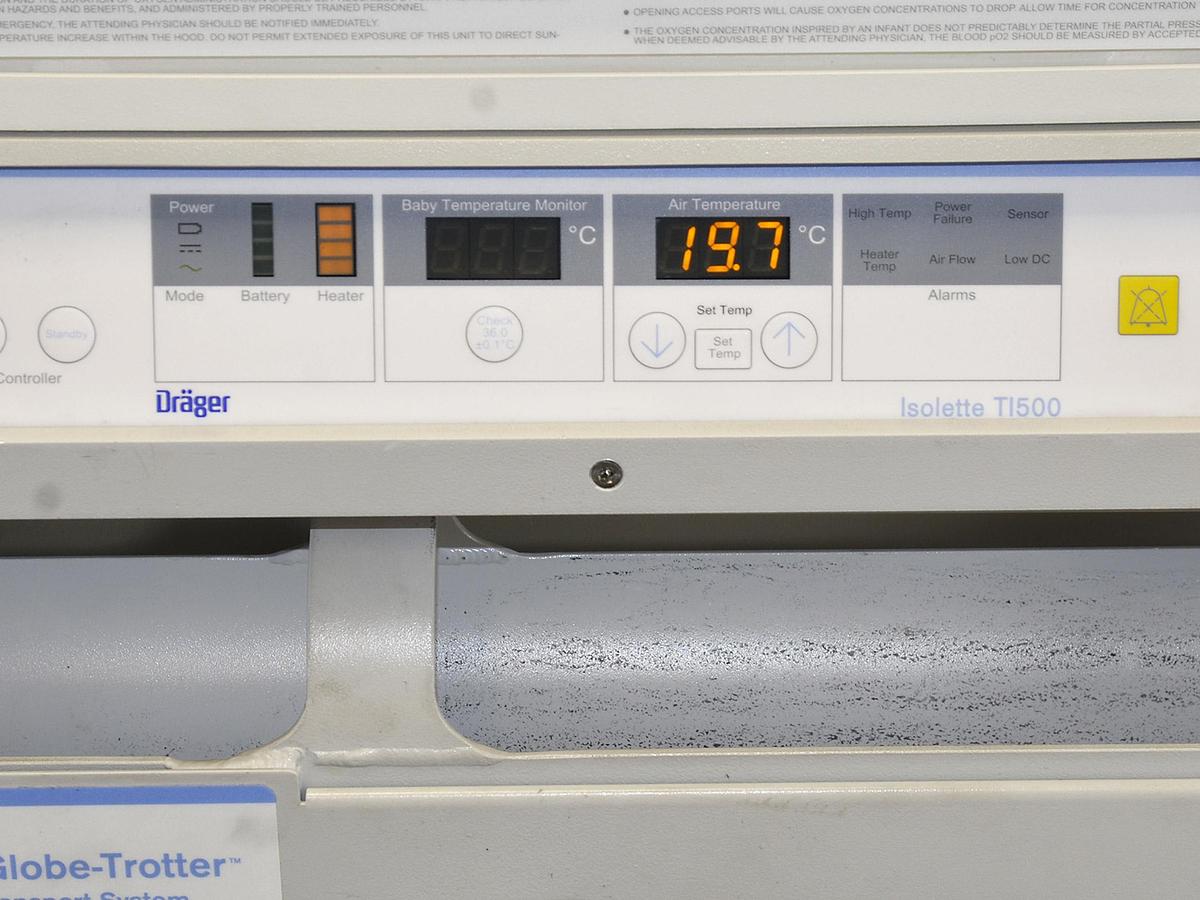 D'occasion COUVEUSE INCUBATEUR DE TRANSPORT DRAGER ISOLETTE TI500