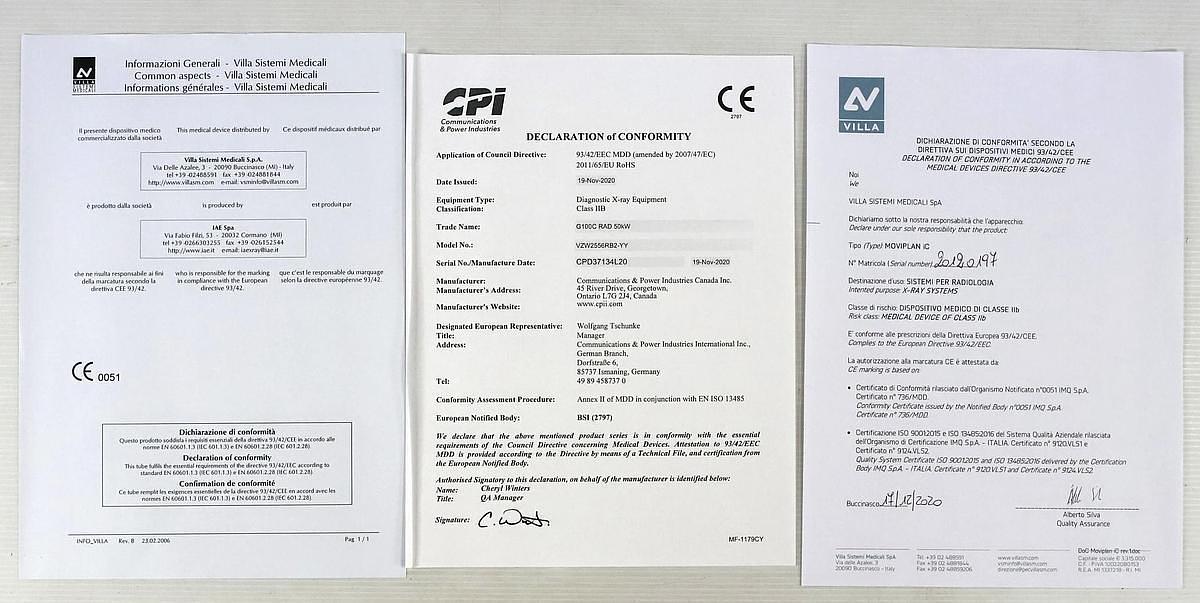 D'occasion SALLE DE RADIOLOGIE NUMERIQUE OS POUMON (DIGITAL BUCKY ROOM) VILLA MOVIPLAN