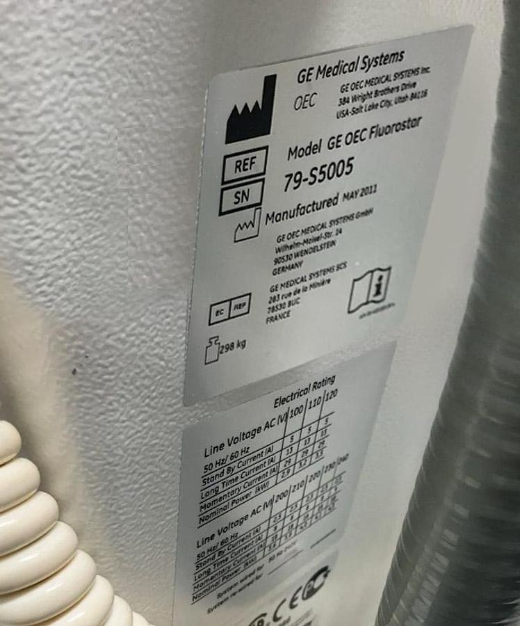 D'occasion AMPLIFICATEUR DE BRILLANCE GENERAL ELECTRIC OEC FLUOROSTAR 