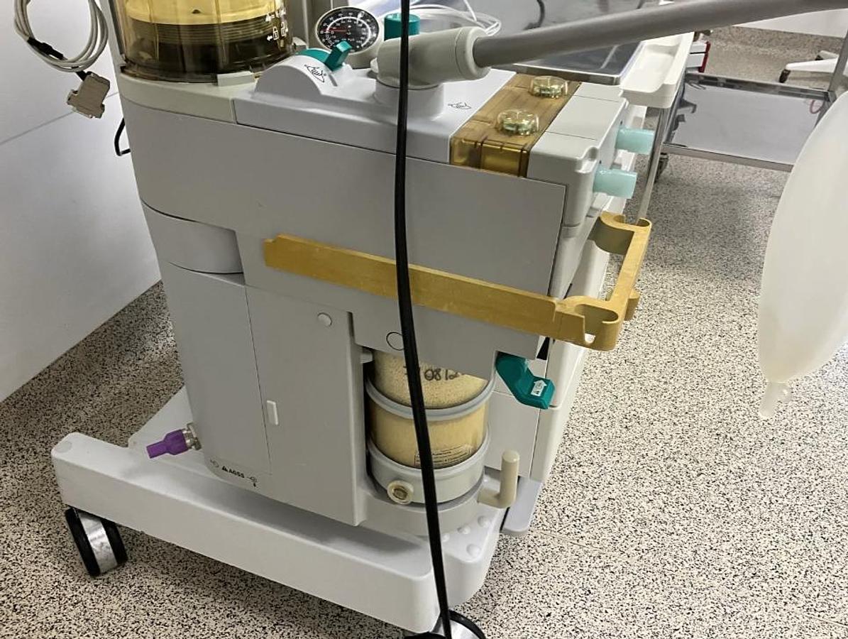 D'occasion STATION COMPLETE RESPIRATEUR D’ANESTHÉSIE MOBILE DATEX-OHMEDA AESTIVA/5 7900