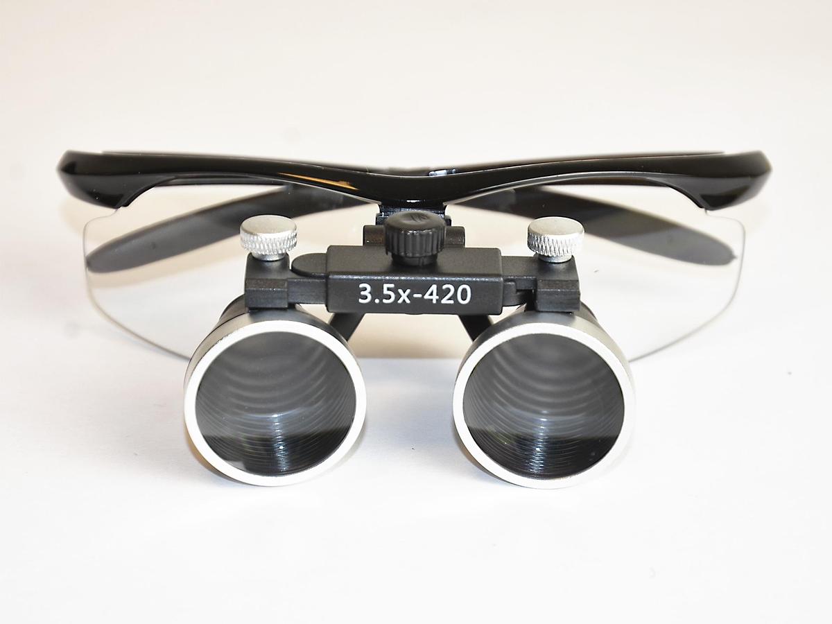 Neuf LOUPE BINOCULAIRE 3,5X 420 mm