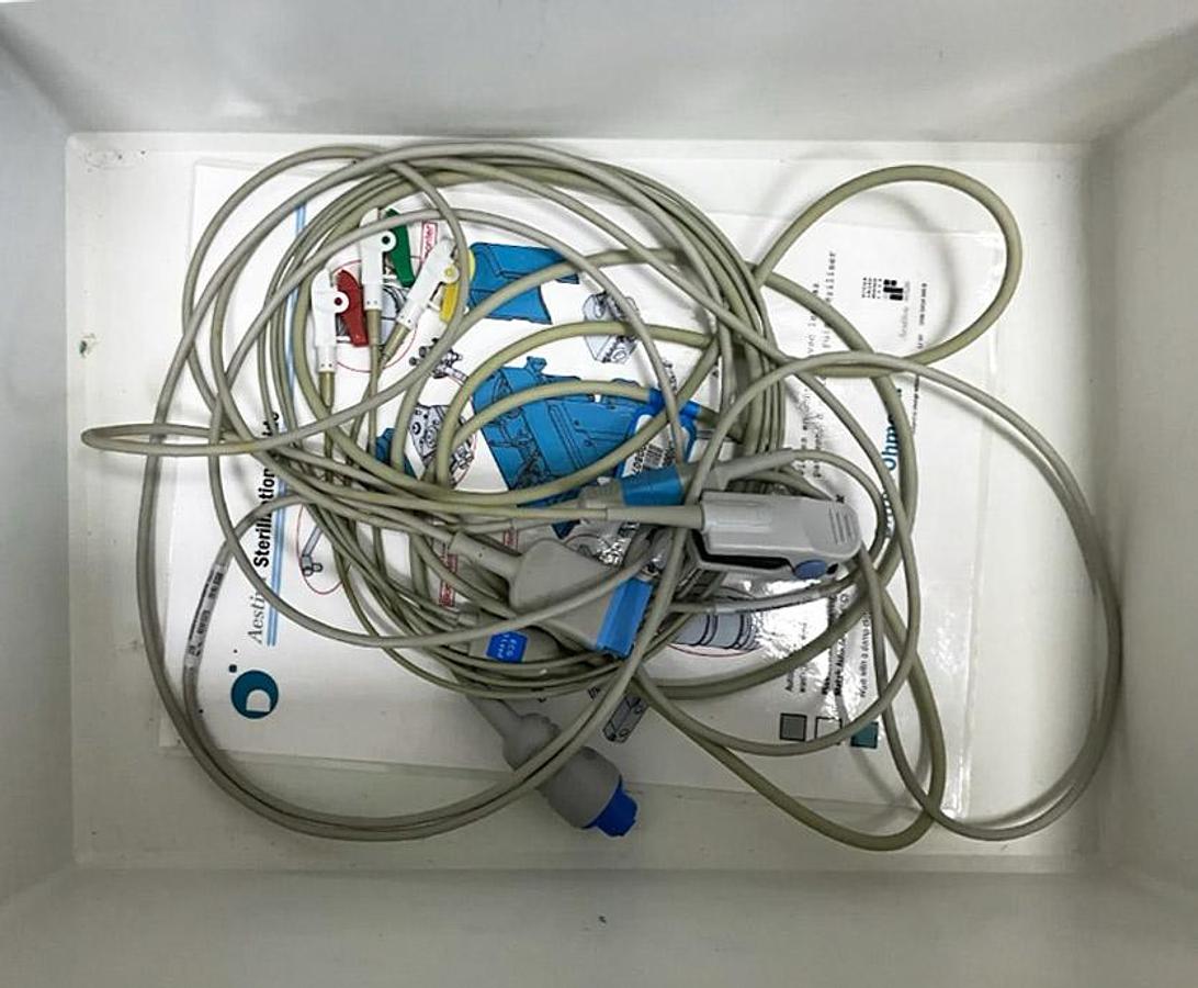 D'occasion STATION COMPLETE RESPIRATEUR D’ANESTHÉSIE MOBILE DATEX-OHMEDA AESTIVA/5 7900