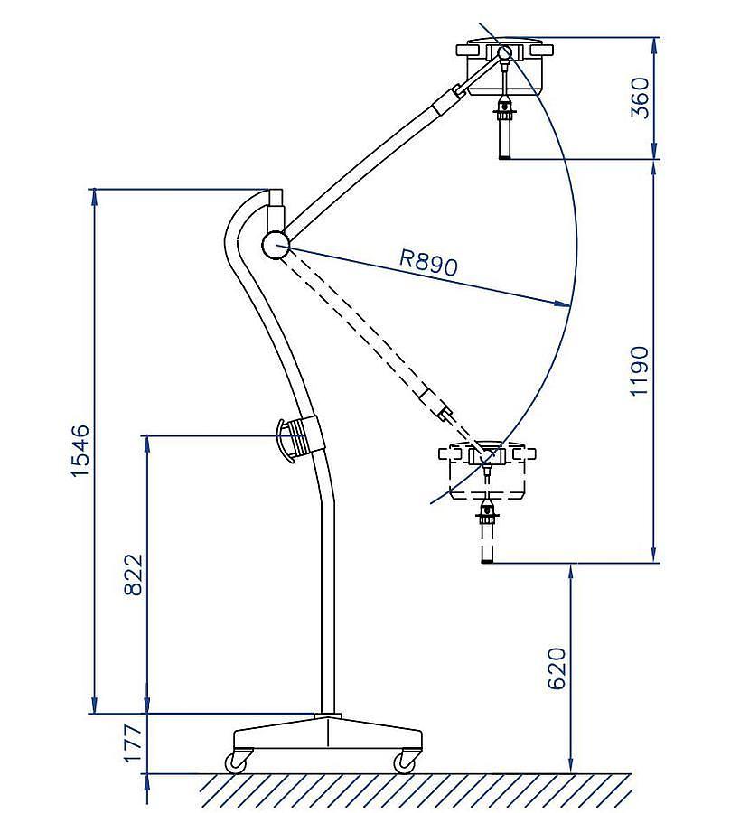 D'occasion ECLAIRAGE MOBILE DR.MAC 130F