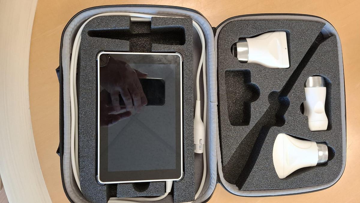 D'occasion ECHOGRAPHE SUPER PORTABLE SONOSCANNER U-LITE PRO 