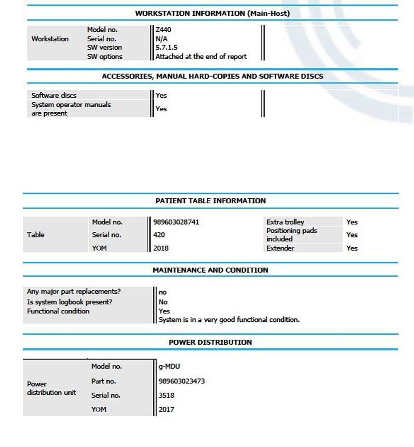 D'occasion SYSTÈME D’IRM PHILIPS Ingenia 3T