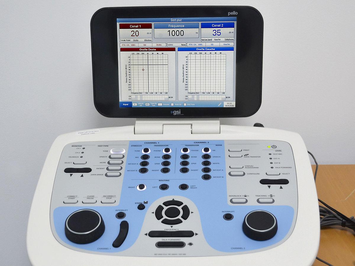 D'occasion AUDIOMÈTRE PELLO GSI