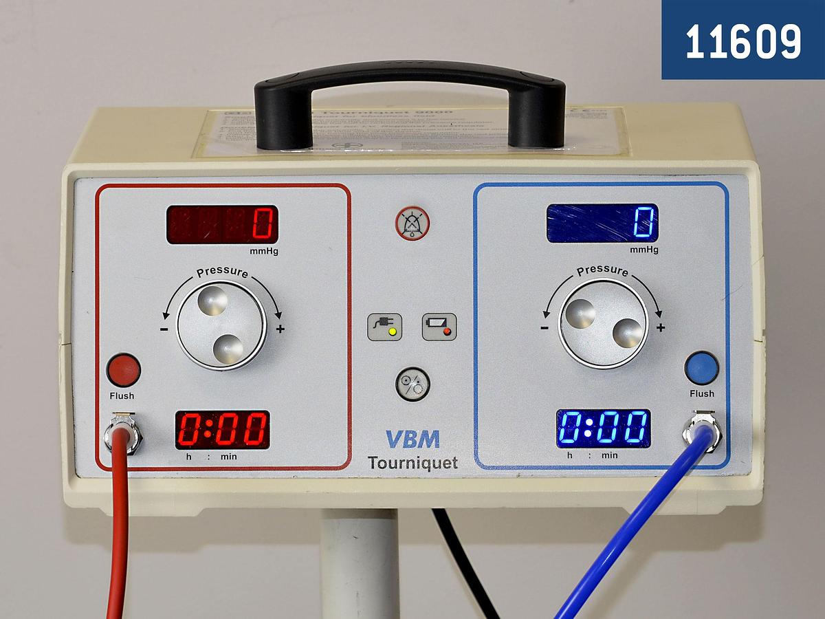 D'occasion GARROT ELECTRIQUE TOURNIQUET VBM 9000 A DOUBLE SORTIE