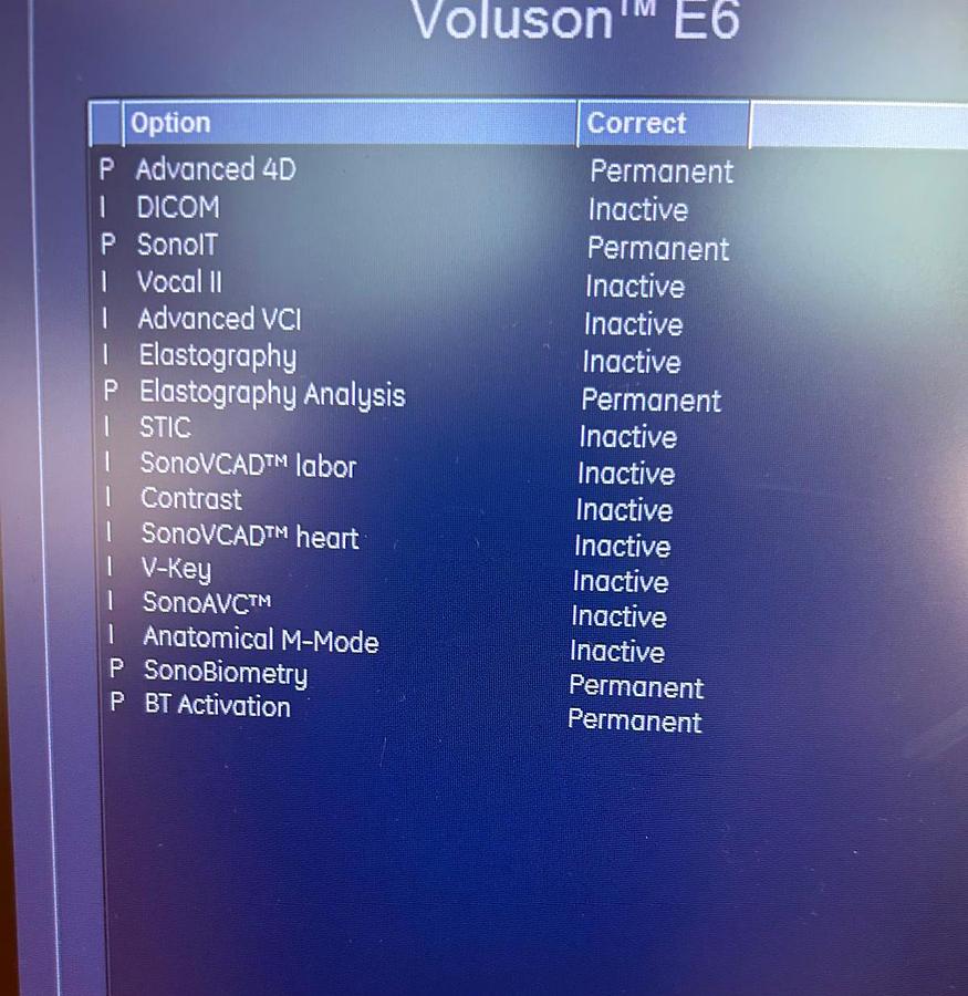 D'occasion ECHOGRAPHE VOLUSON E6 BT 13 