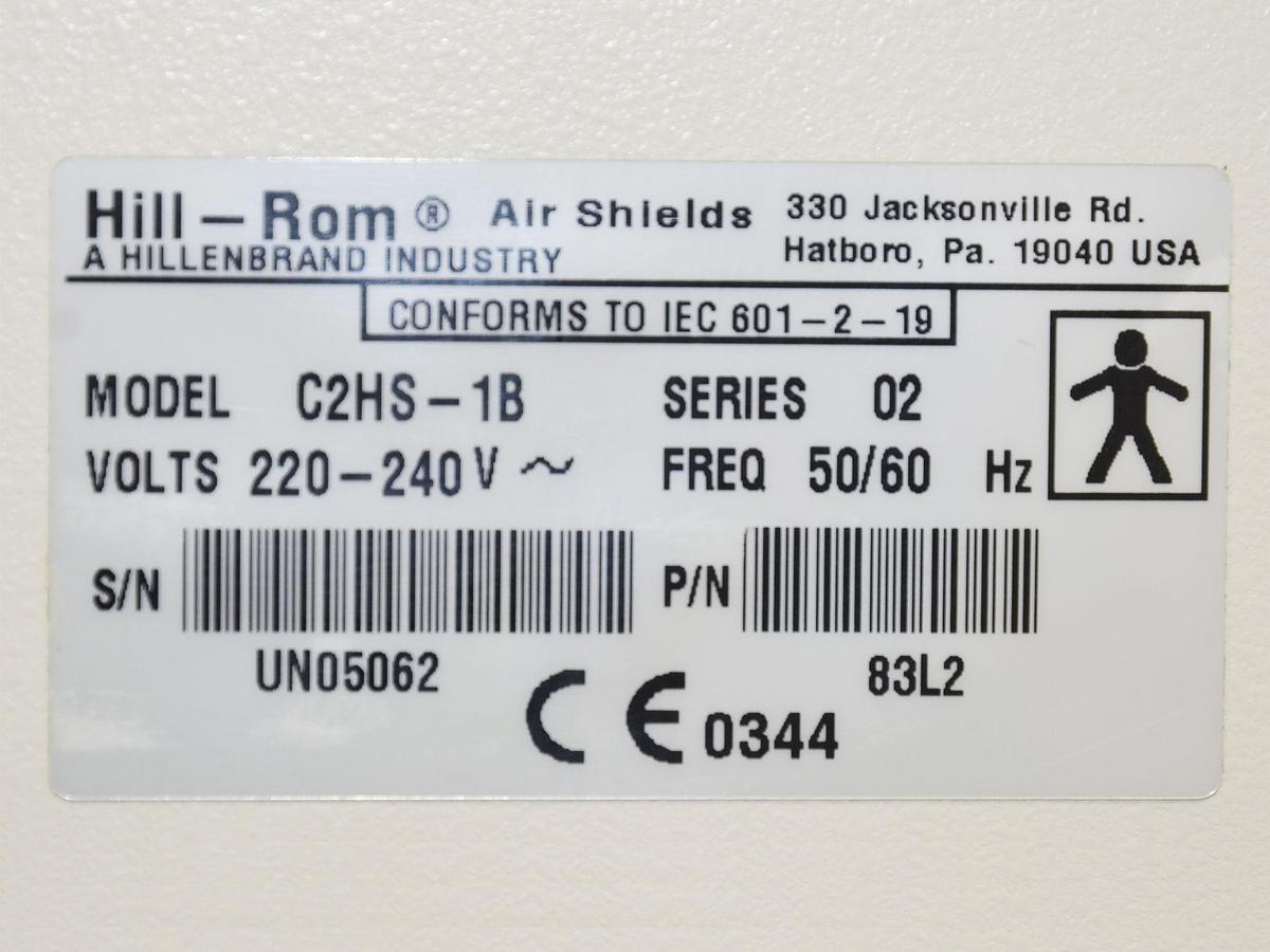 D'occasion COUVEUSE HILL ROM AIR-SHIELDS ISOLETTE C2000