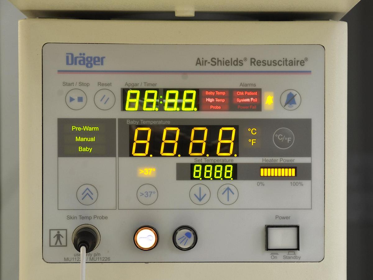 D'occasion TABLE DE REANIMATION NEONATALE DRAEGER AIRSHIELDS