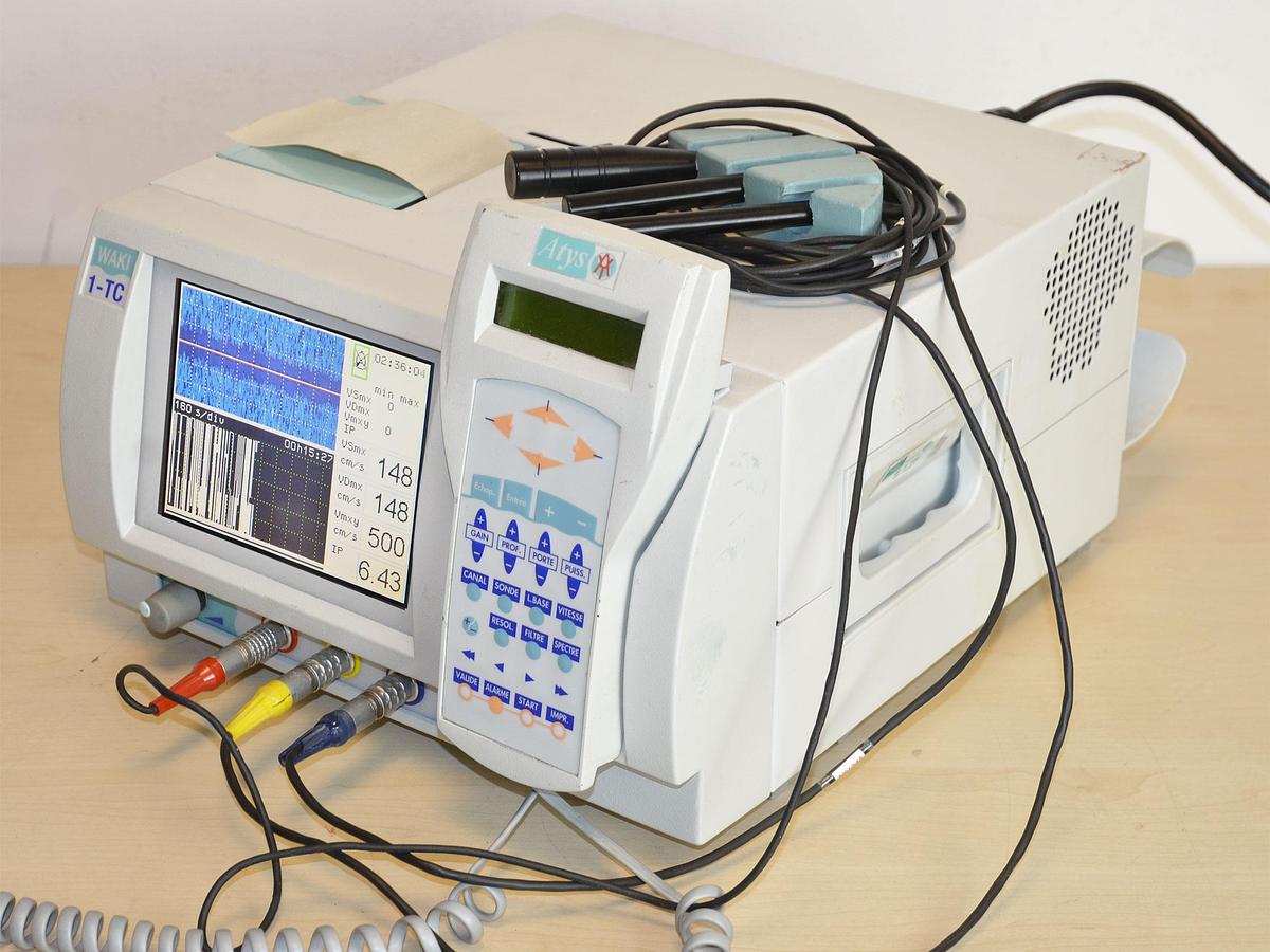 D'occasion SYSTÈME DOPPLER VASCULAIRE TRANSCRÂNIEN ATYS MEDICAL WAKI 1 TC