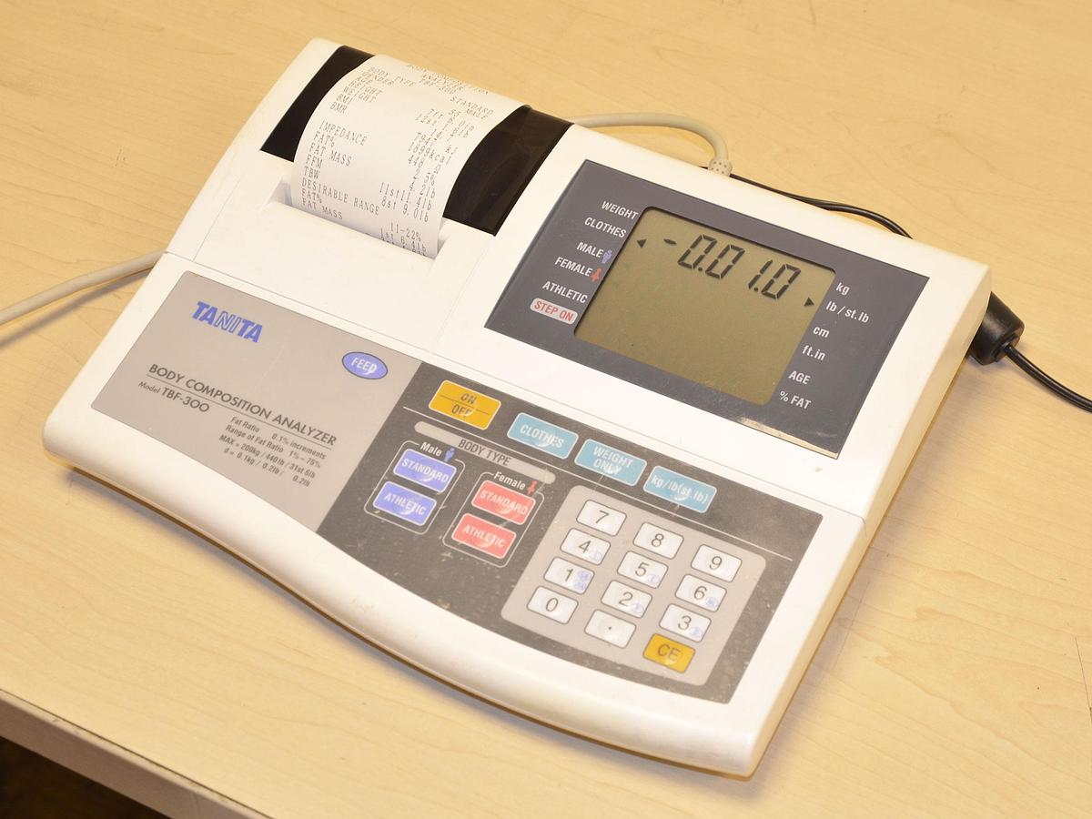 D'occasion BALANCE IMPÉDANCEMÈTRE PROFESSIONNELLE TANITA TBF-300 AVEC DETERMINATION D’OBJECTIFS - BODY COMPOSITION ANALYZER