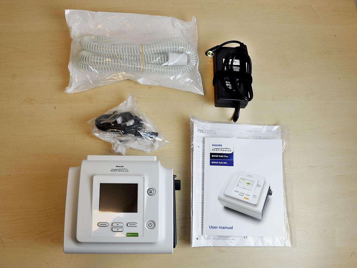 Neuf RESPIRATEUR PHILIPS RESPIRONICS BIPAP A40 PRO