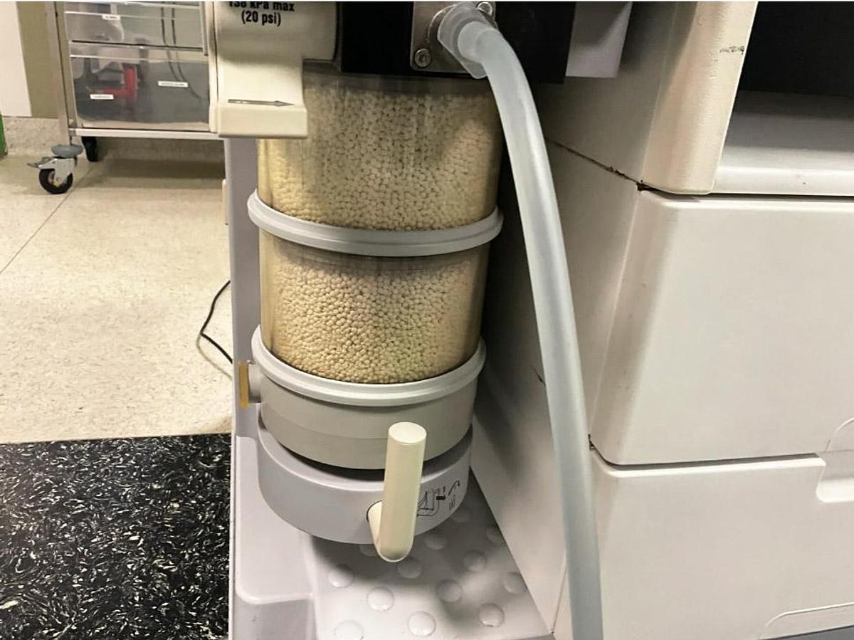 D'occasion STATION COMPLETE RESPIRATEUR D’ANESTHÉSIE MOBILE DATEX-OHMEDA AESTIVA 3000