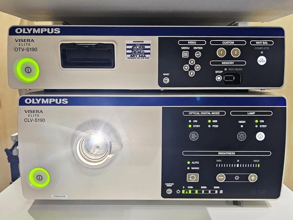 D'occasion COLONNE D'ENDOSCOPIE OLYMPUS ELITE 190