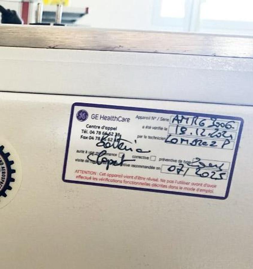 D'occasion STATION COMPLETE RESPIRATEUR D’ANESTHÉSIE MOBILE DATEX-OHMEDA AESTIVA/5 7900