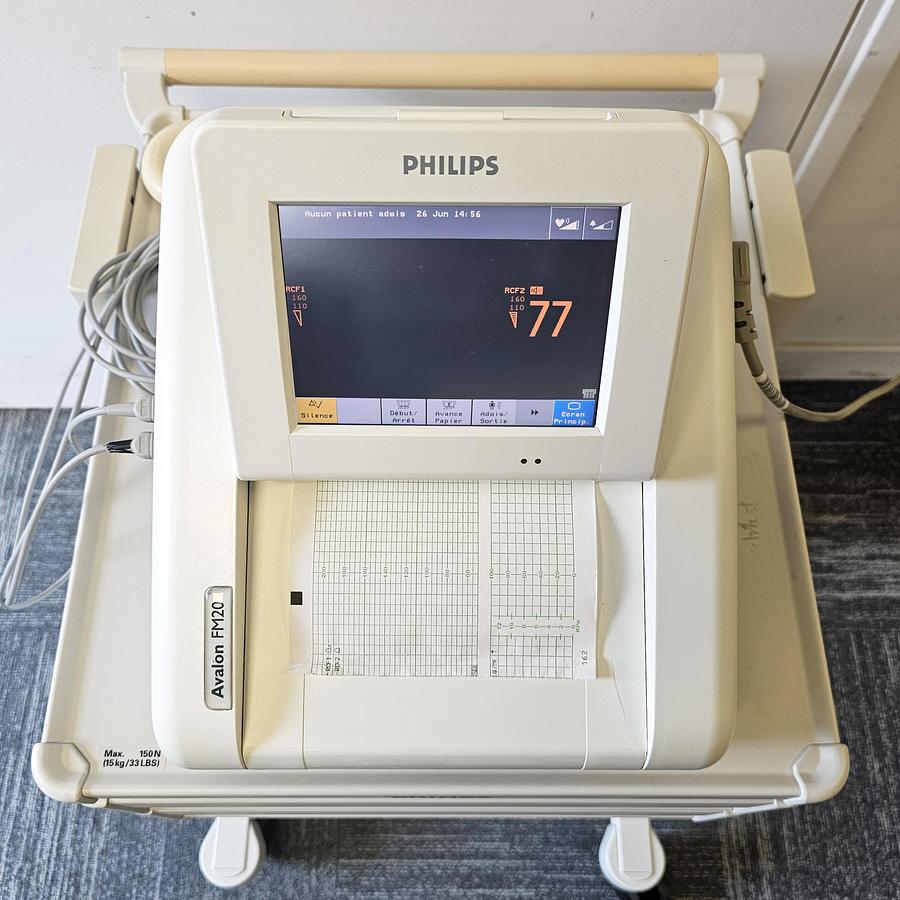 D'occasion TOCOCARDIOGRAPHE PHILIPS AVALON FM20 AVEC SES SONDES