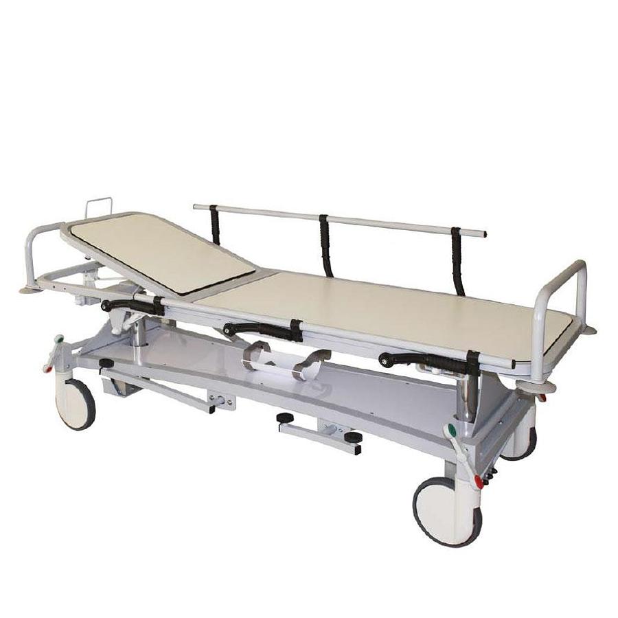 Neuf BRANCARD À HAUTEUR VARIABLE AVEC DESSUS RADIOTRANSPARENT CALDARA