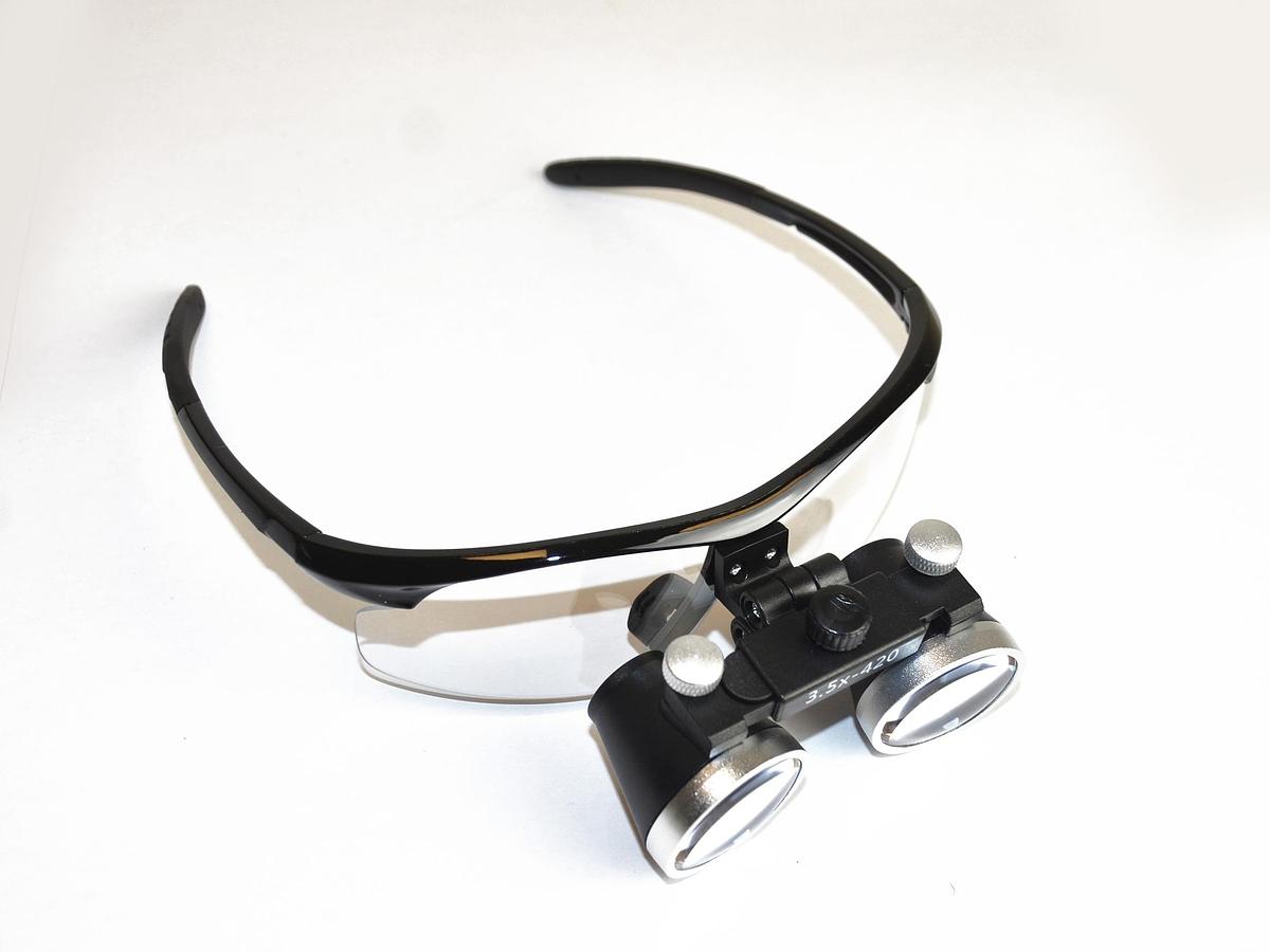 Neuf LOUPE BINOCULAIRE 3,5X 420 mm