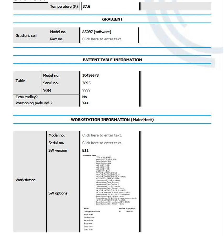 D'occasion SYSTÈME D’IRM SIEMENS Skyra FIT 3.0T