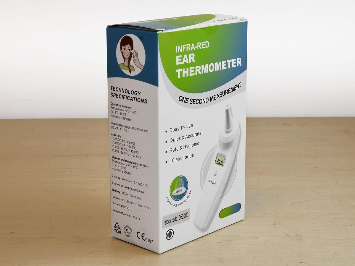 Neuf THERMOMÈTRE INFRAROUGE AURICULAIRE