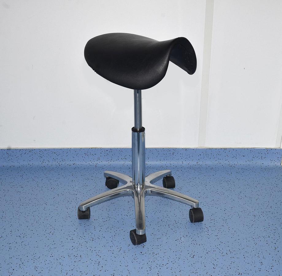 D'occasion TABOURET SELLE NOIR À HAUTEUR VARIABLE